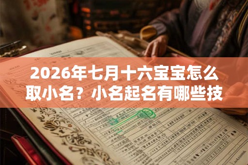 2026年七月十六宝宝怎么取小名？小名起名有哪些技巧？