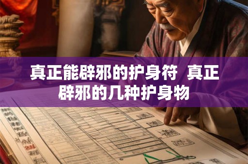 真正能辟邪的护身符 真正辟邪的几种护身物 真正能辟邪的护身符 真正辟邪的几种护身物