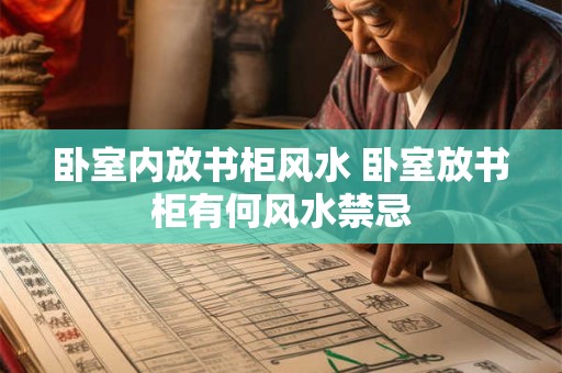 卧室内放书柜风水 卧室放书柜有何风水禁忌 卧室内放书柜风水 卧室放书柜有何风水禁忌