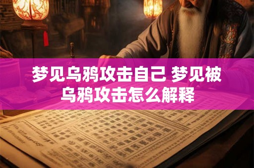 梦见乌鸦攻击自己 梦见被乌鸦攻击怎么解释