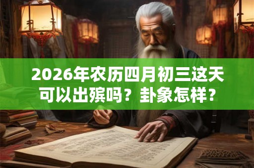 2026年农历四月初三这天可以出殡吗？卦象怎样？