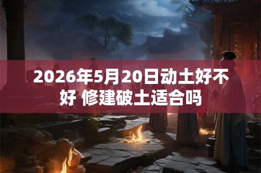 2026年5月20日动土好不好 修建破土适合吗
