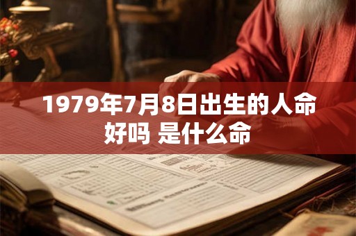 1979年7月8日出生的人命好吗 是什么命