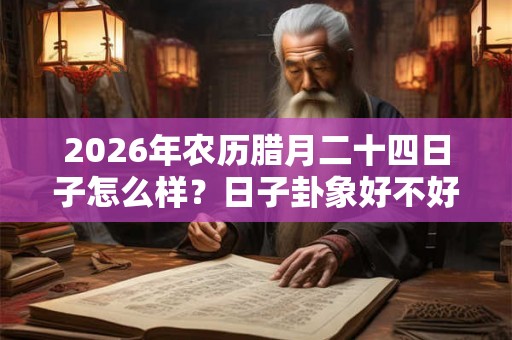 2026年农历腊月二十四日子怎么样？日子卦象好不好？