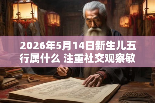 2026年5月14日新生儿五行属什么 注重社交观察敏锐