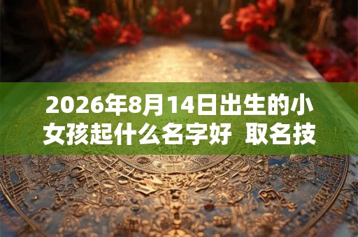 2026年8月14日出生的小女孩起什么名字好  取名技巧分享