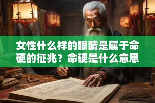 女性什么样的眼睛是属于命硬的征兆？命硬是什么意思？