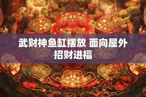 武财神鱼缸摆放 面向屋外招财进福 武财神鱼缸摆放 面向屋外招财进福