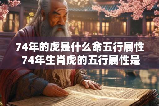 74年的虎是什么命五行属性 74年生肖虎的五行属性是什么