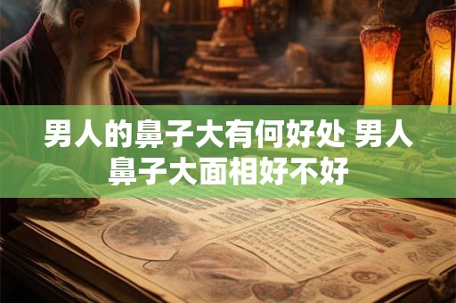 男人的鼻子大有何好处 男人鼻子大面相好不好 男人的鼻子大有何好处 男人鼻子大面相好不好