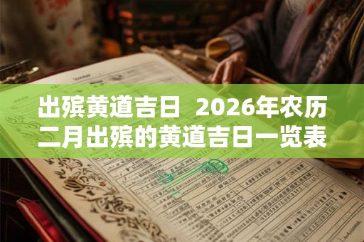 出殡黄道吉日  2026年农历二月出殡的黄道吉日一览表
