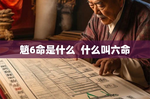 魈6命是什么  什么叫六命