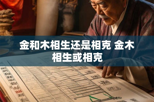 金和木相生还是相克 金木相生或相克 金和木相生还是相克 金木相生或相克