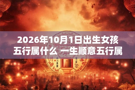 2026年10月1日出生女孩五行属什么 一生顺意五行属火 2026年10月1日出生女孩五行属什么 一生顺意五行属火