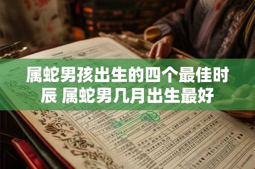属蛇男孩出生的四个最佳时辰 属蛇男几月出生最好 属蛇男孩出生的四个最佳时辰 属蛇男几月出生最好