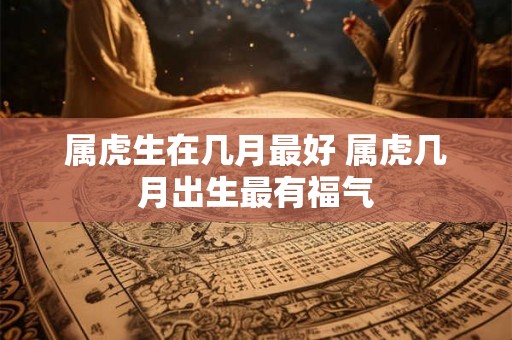 属虎生在几月最好 属虎几月出生最有福气