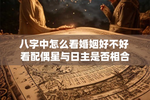八字中怎么看婚姻好不好 看配偶星与日主是否相合 八字中怎么看婚姻好不好 看配偶星与日主是否相合