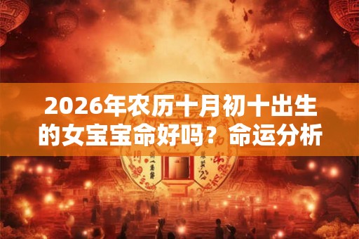 2026年农历十月初十出生的女宝宝命好吗?命运分析 2026年农历十月初十出生的女宝宝命好吗?命运分析