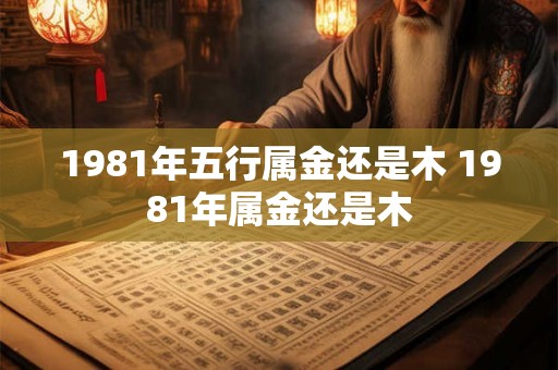 1981年五行属金还是木 1981年属金还是木