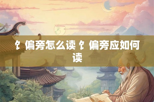 饣偏旁怎么读 饣偏旁应如何读