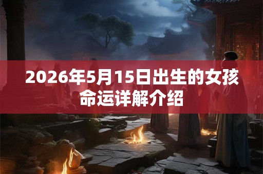 2026年5月15日出生的女孩命运详解介绍