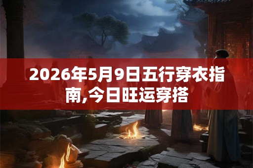 2026年5月9日五行穿衣指南,今日旺运穿搭