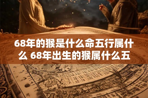 68年的猴是什么命五行属什么 68年出生的猴属什么五行 68年的猴是什么命五行属什么 68年出生的猴属什么五行