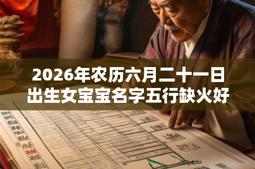 2026年农历六月二十一日出生女宝宝名字五行缺火好听名字女 2026年农历六月二十一日出生女宝宝名字五行缺火好听名字女