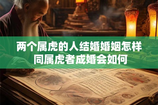 两个属虎的人结婚婚姻怎样 同属虎者成婚会如何 两个属虎的人结婚婚姻怎样 同属虎者成婚会如何