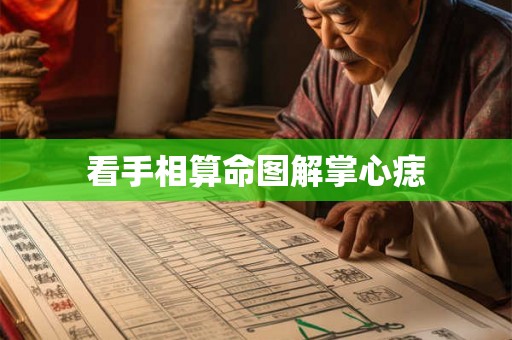 看手相算命图解掌心痣