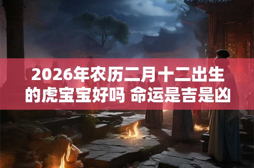 2026年农历二月十二出生的虎宝宝好吗 命运是吉是凶 2026年农历二月十二出生的虎宝宝好吗 命运是吉是凶