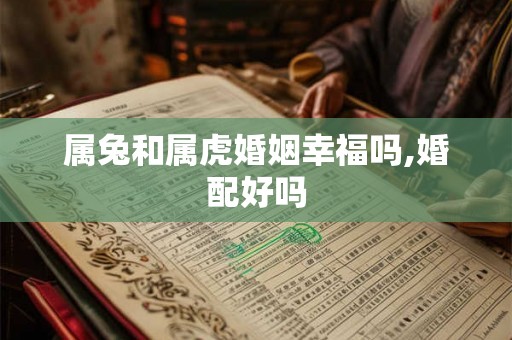 属兔和属虎婚姻幸福吗,婚配好吗