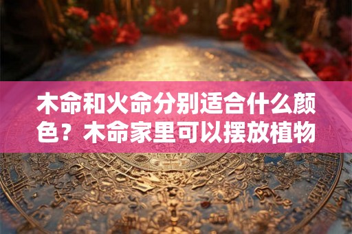 木命和火命分别适合什么颜色？木命家里可以摆放植物吗？
