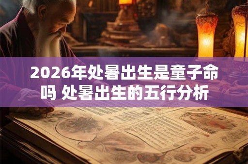 2026年处暑出生是童子命吗 处暑出生的五行分析