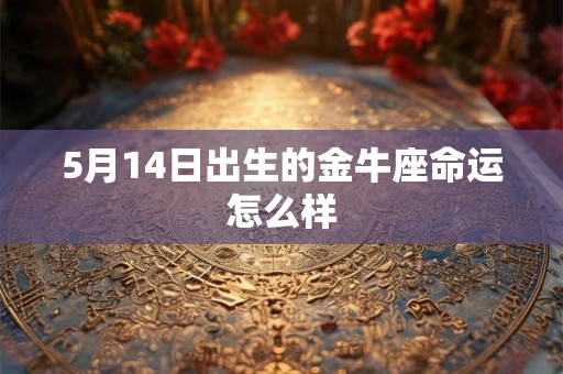 5月14日出生的金牛座命运怎么样