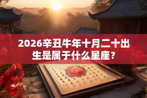 2026辛丑牛年十月二十出生是属于什么星座？