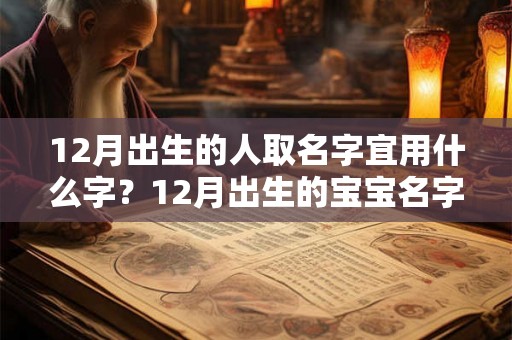 12月出生的人取名字宜用什么字？12月出生的宝宝名字推荐