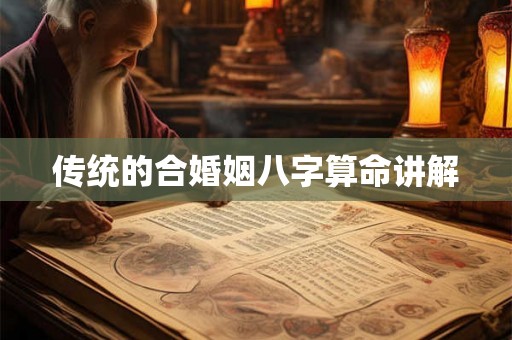 传统的合婚姻八字算命讲解