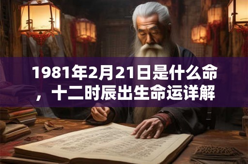 1981年2月21日是什么命,十二时辰出生命运详解 1981年2月21日是什么命,十二时辰出生命运详解