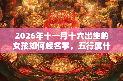 2026年十一月十六出生的女孩如何起名字,五行属什么 2026年十一月十六出生的女孩如何起名字,五行属什么