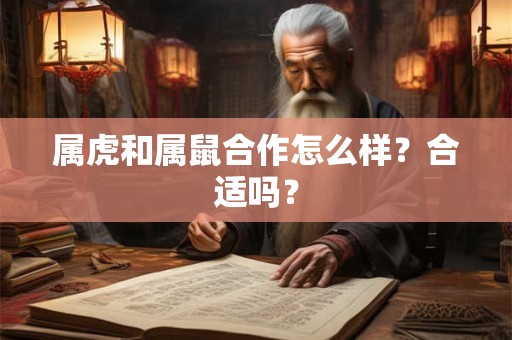 属虎和属鼠合作怎么样？合适吗？