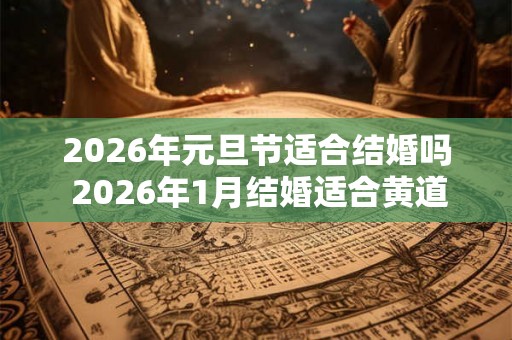 2026年元旦节适合结婚吗 2026年1月结婚适合黄道吉日 2026年元旦节适合结婚吗 2026年1月结婚适合黄道吉日