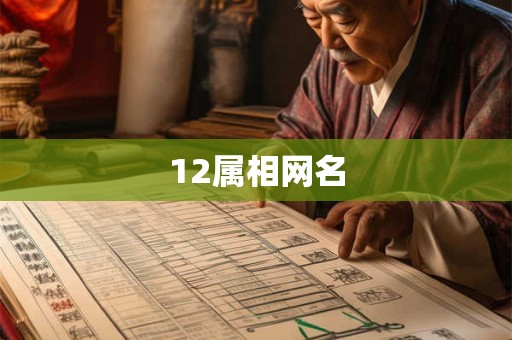 12属相网名