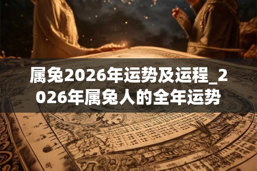 属兔2026年运势及运程_2026年属兔人的全年运势 属兔2026年运势及运程_2026年属兔人的全年运势