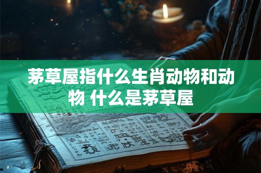 茅草屋指什么生肖动物和动物 什么是茅草屋 茅草屋指什么生肖动物和动物 什么是茅草屋