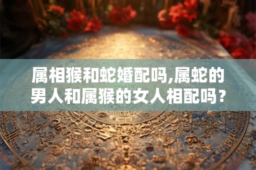 属相猴和蛇婚配吗,属蛇的男人和属猴的女人相配吗? 属相猴和蛇婚配吗,属蛇的男人和属猴的女人相配吗?