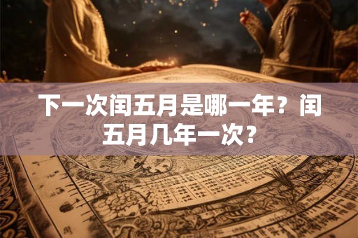 下一次闰五月是哪一年？闰五月几年一次？