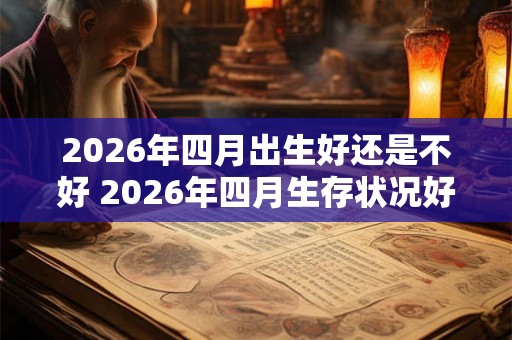 2026年四月出生好还是不好 2026年四月生存状况好吗 2026年四月出生好还是不好 2026年四月生存状况好吗