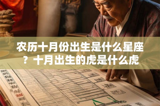 农历十月份出生是什么星座？十月出生的虎是什么虎