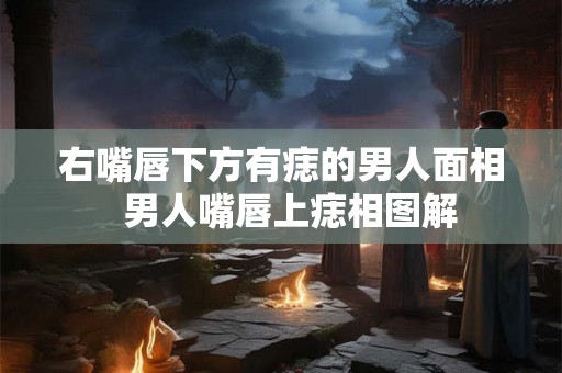 右嘴唇下方有痣的男人面相 男人嘴唇上痣相图解 右嘴唇下方有痣的男人面相 男人嘴唇上痣相图解